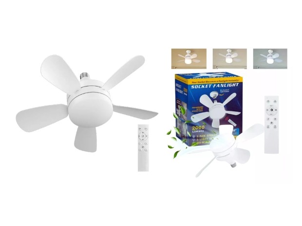 &u+ VENTILADOR AROMATERAPIA CON REMOTO CP-FS04